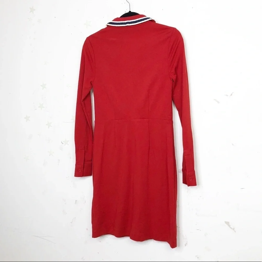 Boden red dress